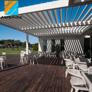 <span class=keywords><strong>Pergola</strong></span> bioclimatique en aluminium à lames orientables motorisées sur mesure de 12 pieds sur 23 pieds, <span class=keywords><strong>prix</strong></span> d'usine - Product Image 5
