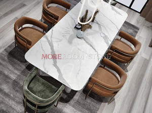 <span class=keywords><strong>Encimeras</strong></span> de Cocina Prefabricadas de Porcelana de Mármol Blanco Calacatta Moderno de 15 mm - Product Image 4