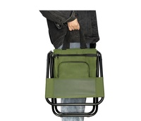 Tabouret de chaise de pêche multifonctionnel simple pliant portable à isolation thermique pour la visite autonome