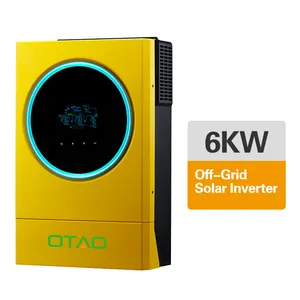 Off Grid Solar Inverter 230Vac 48Vdc อินเวอร์เตอร์,6KW ตัวแปลง Wechselrichter Onduleur Solaire รองรับ Inversores