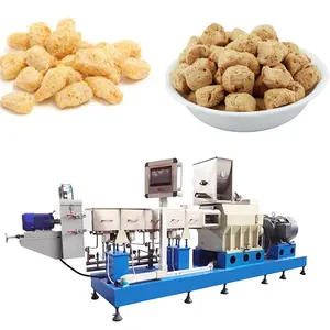 automatic stainless steel soya meat machine soya chunk processing line making machine