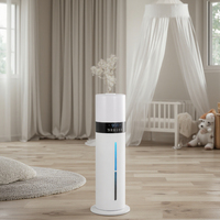 Humidificateur électrique à ultrasons à brume fraîche de grande capacité 7L, à poser au sol, pour la chambre de bébé, l'hôtel