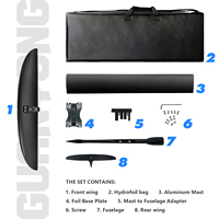 Petite aile en carbone Wingfoil HPS 930 Hydrofoil Surf Foil Board Windsurf Kitesurf Foil Power Jet Efoil Electric Surfboard Hydrofoil