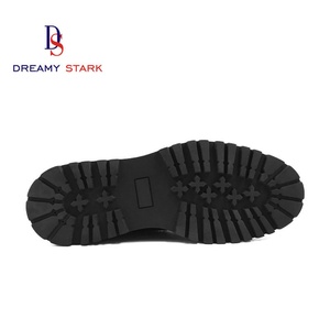 Botas de Encaje Dreamy Stark, Nuevas y a la Moda, de Cuero Genuino, de Caña Alta, para Otoño e Invierno, Zapatos Casuales para Hombre - Product Image 4