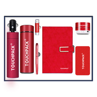 Ensemble cadeau d'affaires de luxe, carnet promotionnel avec porte-stylo, parapluie, audio et clé USB pour la fête des pères, cadeau pour homme