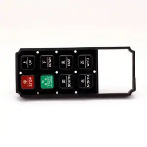 Engineer Design Waterproof Silicones Rubber Keypad Custom Made Silicone Keypad/keyboard For Vending Machine