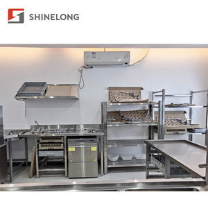 Lavavajillas Industrial de Alta Resistencia para Restaurantes, Cantinas y Cocinas Comerciales, Máquina Industrial para Lavar Platos y Utensilios de Vidrio - Product Image 3