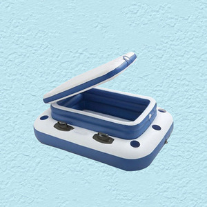 GARIDA Inflable Piscina Flotador LATAS Nevera Personalizada Aceptar Fiesta EN LA Playa Flotante Mega Chill Circle Refrigerador Niños - Product Image 3