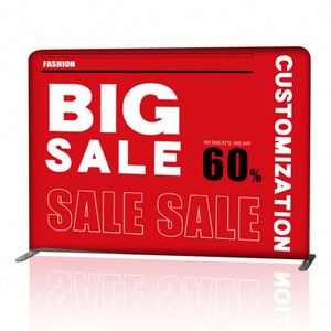Mur d'affichage personnalisé en aluminium à impression numérique, déroulable et extensible, pour salons professionnels et présentation de marque - Product Image 3