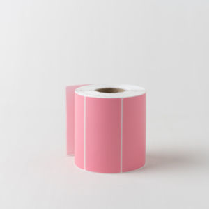 Stiker Perekat Termal Berkualitas Tinggi Gulungan Label Termal Cetak UV untuk Label Harga Makanan - Product Image 1