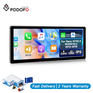 Podofo 10.25'' Car Radio Android/NTG5.0 Dual <b>System</b> <b>Wireless</b> Carplay Android Auto 8 Core 6+128G for Benz W205/GLC 2016-2018 - Product Image 1