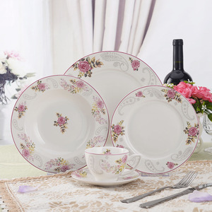 47 unids o 72 unids vajilla de cerámica de China de hueso de <span class=keywords><strong>la</strong></span> cena para el hogar <span class=keywords><strong>restaurante</strong></span> y Hotel - Product Image 3