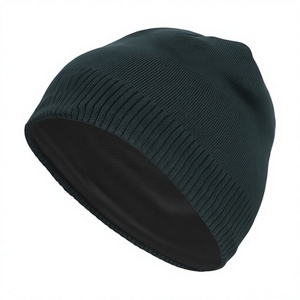 Gorro de Punto Jacquard de Mezcla de Lana para Viajes, Ajustable, Unisex, para Invierno - Product Image 3