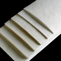 Papier de laine en céramique blanche, 1 pièce, étanche, silicium, résistant au feu