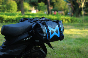 Túi yên xe máy mềm mại thời trang chống nước TPU PVC 50L di động dành cho đi xe đạp ngoài trời và du lịch - Product Image 6