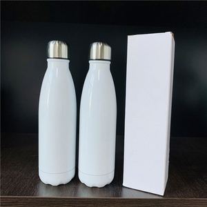 <b>Insulated</b> 304 Double Walled 17Oz 500Ml Cola Shape Stainless Steel Water Bottle - Product Image 4