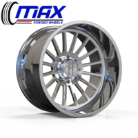 Jantes de camion forgées sur mesure MAX FORGED 24x14 26x14 28x14 8x170 8x180 pour Ford F250 F350 pour GMC Sierra 2500HD