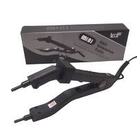 LOOF JR-609 Outil de pose d'extensions capillaires à température réglable, connecteur de kératine en PC pour pointes chauffantes de 1,5 mm (usage professionnel)