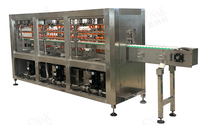 Laveuse-sécheuse automatique de bouteilles de boissons gazeuses en aluminium vide pour aliments pour nettoyer les boîtes de conserve de sauce au cornichon