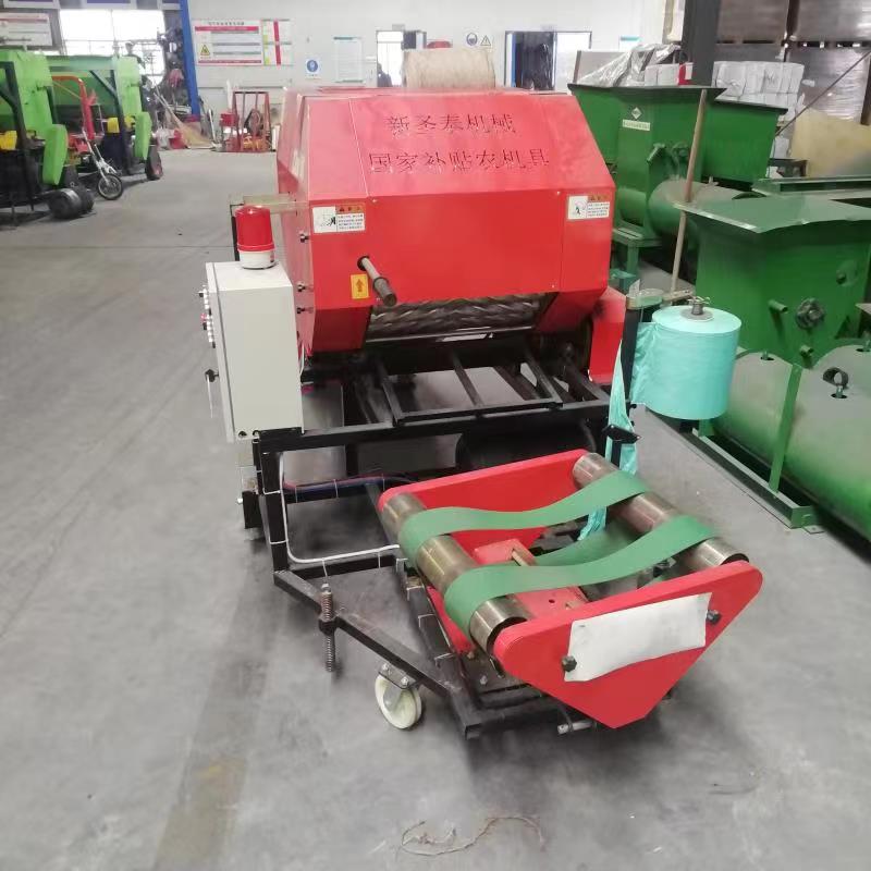 Сельскохозяйственная техника, мини-силосный круглый пресс-подборщик и оберточный пресс для силоса, упаковочная машина