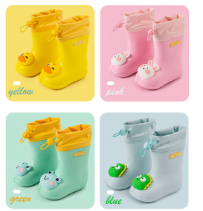 Imperméable pour enfants, poncho <span class=keywords><strong>de</strong></span> <span class=keywords><strong>pluie</strong></span>, chaussures <span class=keywords><strong>de</strong></span> <span class=keywords><strong>pluie</strong></span> pour enfants, personnalisé, mignon, pour adolescents, imperméable, réutilisable, dessin animé - Product Image 3