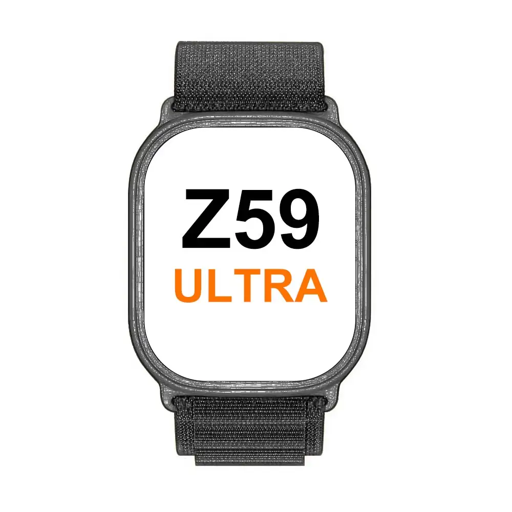 trusustic China Z59 Ul-tra Smartwatch 2022 2.02 Inch Bt Call Series 8 Waterproof Diy Dial Support Android Ios Smart Watch Z59