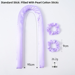 Diadema rizadora sin calor Yozeal <span class=keywords><strong>de</strong></span> tela polar, rizador <span class=keywords><strong>de</strong></span> pelo en frío portátil con pantalla LED <span class=keywords><strong>de</strong></span> temperatura, <span class=keywords><strong>rizadores</strong></span> <span class=keywords><strong>de</strong></span> pelo 2 en 1 - Product Image 5