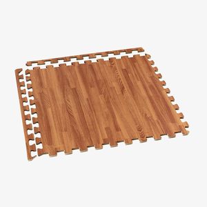 Tappetini protettivi per pavimenti in espanso stampato con pavimento di legno a grana di legno da 3/8 pollici ad incastro Anti-fatica - Product Image 4