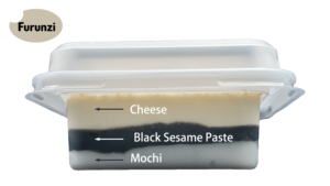 Mochi au <span class=keywords><strong>lait</strong></span> surgelé en gros, saveur <span class=keywords><strong>fromage</strong></span> faible en gras, dessert sucré, mochi au latte - Product Image 5