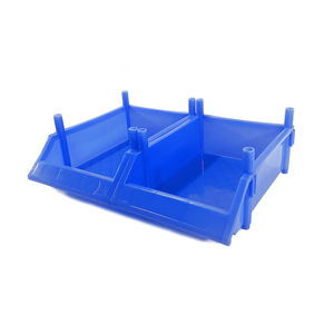 Integrated Plastic Slanted Mouth <b>Crates</b> 20-35L Rectangle Standing Type Turnover Box Food Container Easy To Clean - Product Image 4