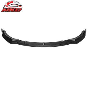 Pour Tesla Model 3 2017-2023 Spoiler de pare-chocs avant, séparateur, 3 pièces, PP noir mat, kit carrosserie de haute qualité - Product Image 3