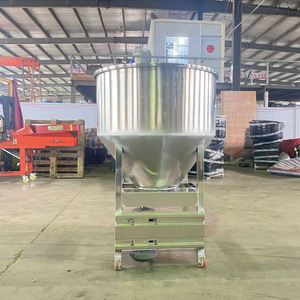 Zhanbang Stainless Steel Electric Animal <b>Feed</b> Mixer for Dry Powder and Granule Mixing 110V/220V/380V Three/Single Phase - Product Image 2
