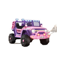 Voiture électrique tout-terrain pour enfants, quad à quatre roues, télécommandée, à double transmission, rechargeable, jouet pour enfants
