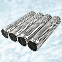 Tube perforé en acier inoxydable 304 316, filtre en maille métallique