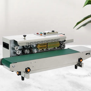 FR-900 continuous bag sealer machine continuous durable small plastic bag vertical sealing machine