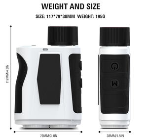 H <span class=keywords><strong>Laser</strong></span> <span class=keywords><strong>Distance</strong></span> Mètre Pente Portée <span class=keywords><strong>Laser</strong></span> <span class=keywords><strong>Distance</strong></span> Mètre Télescope De Poche Mesure Niveau Calculer pour Golf - Product Image 5