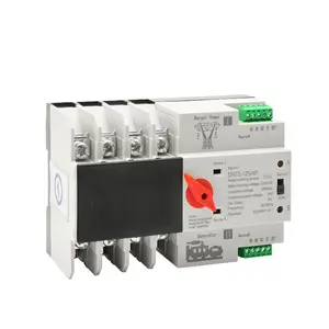 4p change over switch mini cheap Double Dual Power Transfer Switch Mini ATS Automatic Transfer Switch ATS