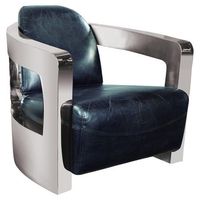 Pour Aviator Retro Industrial Sofa Chair Style Loft pour le salon Confortable et élégant