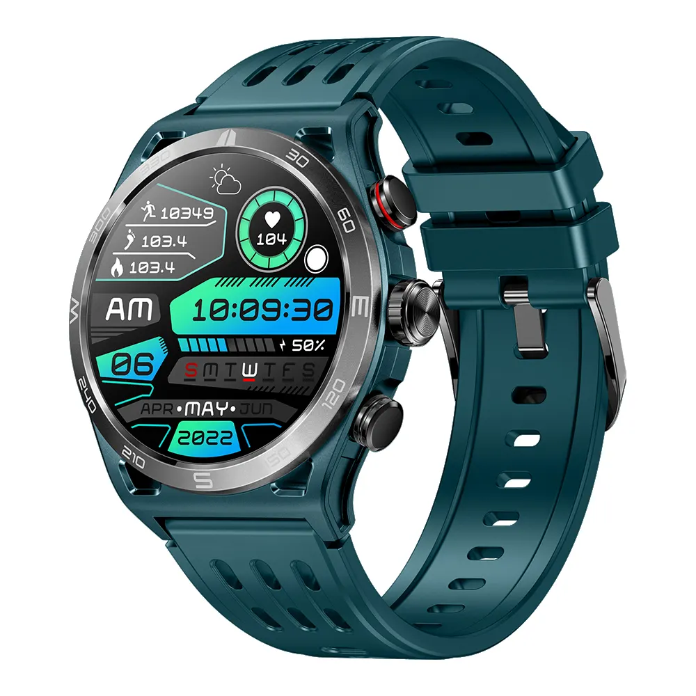 Hm33 Smartwatch Nieuw Model Adem Training Gezondheid Monitoring Realtek Smartwatch Compatibel Voor Android Ios Telefoons Mannen Horloge 2023