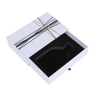 Bomboniere di lusso candela regali di carta personalizzati di natale tubo pacchetto di cartone rotondo personalizza l'imballaggio della scatola