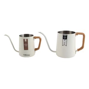 กาน้ำรินกาแฟแบบคอห่าน ขนาด 0.35/0.6 ลิตร สีขาว ทรงยาวแคบ - Product Image 3