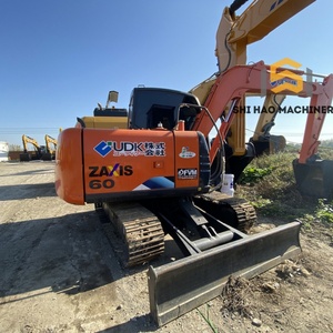 Excavadora Hidráulica Usada Hitachi ZX60 de 6 Toneladas, Importada Directamente del Fabricante para Uso Agrícola y Doméstico - Product Image 2