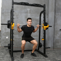 WENDY Station d'entraînement multifonctionnelle Smith Machine en acier inoxydable pour usage commercial et domestique