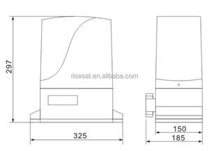 Max. <span class=keywords><strong>Gate</strong></span> trọng lượng 1500kg AC động cơ nhỏ tự động mở cổng cho trượt cổng rissat RS-SG01A - Product Image 3