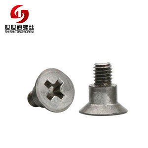 OEM personnalisé Phillips tête Machine croix encastré fraisée tête plate Micro épaule étape <span class=keywords><strong>vis</strong></span> M2 M3 <span class=keywords><strong>M4</strong></span> - Product Image 1