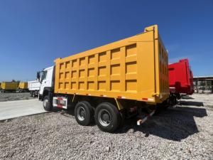 รถบรรทุกฮาวโอ 6x4 ยูโร 2 ดีเซล รถบรรทุกขนาดเล็กใหม่สำหรับงานเหมือง รถดัมพ์ 10 ล้อ บรรทุกได้ 11-20 ตัน พวงมาลัยซ้าย กล้องมองหลัง 251-350 แรงม้า 6-8 ลิตร - Product Image 3