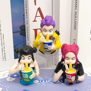 Figurines d'Idoles K-pop de Groupes Féminins en Gros, Demon Hunters Rumi Zoey Mira, Jouets Designer, Noodle Stopper, Fourniture en Vrac - Product Image 2