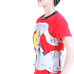 เครื่องพยุงหลังแบบเต็มตัวสำหรับกระดูกสันหลังส่วนอกและเอว รุ่น Z-TLSO-0 สำหรับการรักษาหลังผ่าตัด รองรับการบาดเจ็บจากกระดูกหัก ใช้ได้ทั้งชายและหญิง สีเงินเทา - Product Image 2