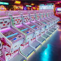Machine de jeu de flipper mécanique à pièces électriques pour enfants, série d'animaux de dessin animé personnalisée, arcade tout-en-un