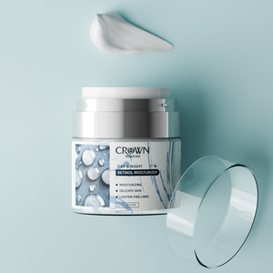 Etiqueta privada Día Noche Cuidado de la piel facial Aligeramiento Antienvejecimiento Arrugas Blanqueamiento Hidratante Retinol Colágeno Hombres Crema facial - Product Image 1